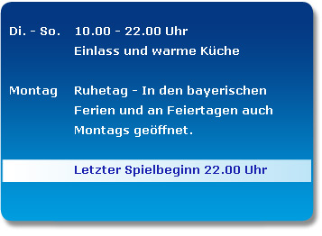�ffnungszeiten