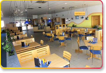 Gastronomie im Minigolfcenter Burgkunstadt