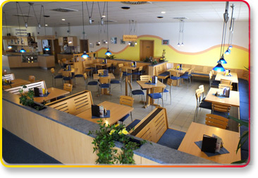 Gastronomie im Minigolfcenter Burgkunstadt